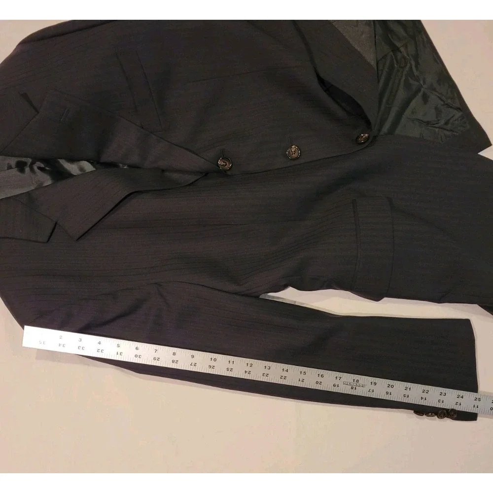 Ralph Ralph Lauren 41R‎ Men's Wool Three Button Pinstripe Blazer Double Vent